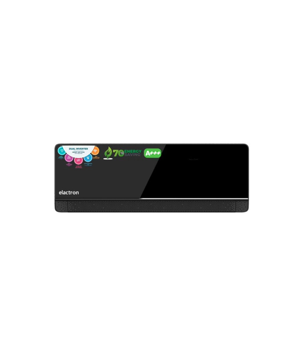 Split Elactron ETN-09R3MG Dual Inverter Wifi Miroir Noir