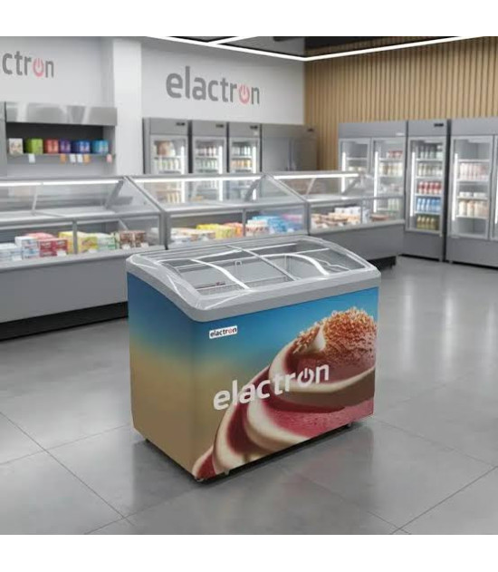 Congélateur Vitrine Horizontal 250L Elactron