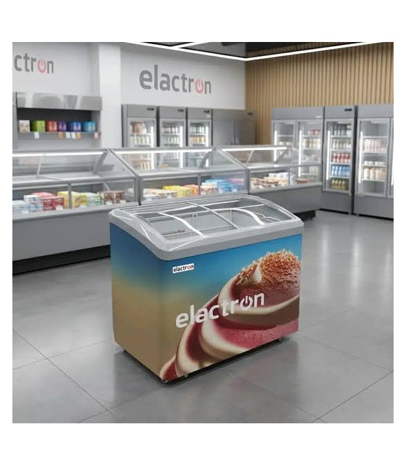 Congélateur Vitrine Horizontal 250L Elactron