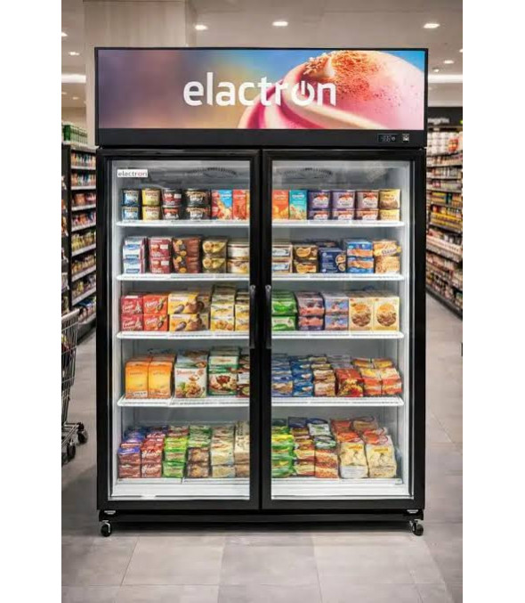 Réfrigérateur Vitrine Vertical 2 Portes 800L Elactron