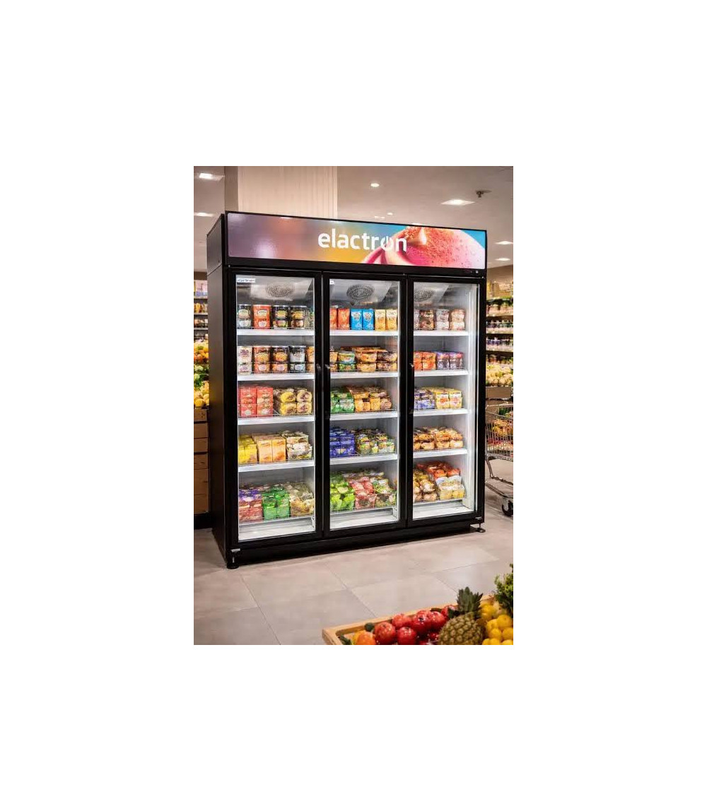Réfrigérateur Vitrine Vertical 3 Portes 1600L Elactron