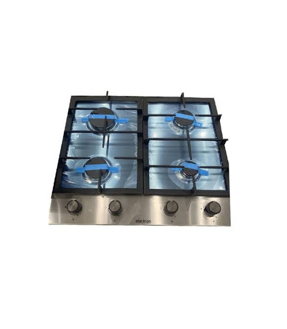 Plaque Encastrable Gaz Inox 4 Feux 60cm Elactron