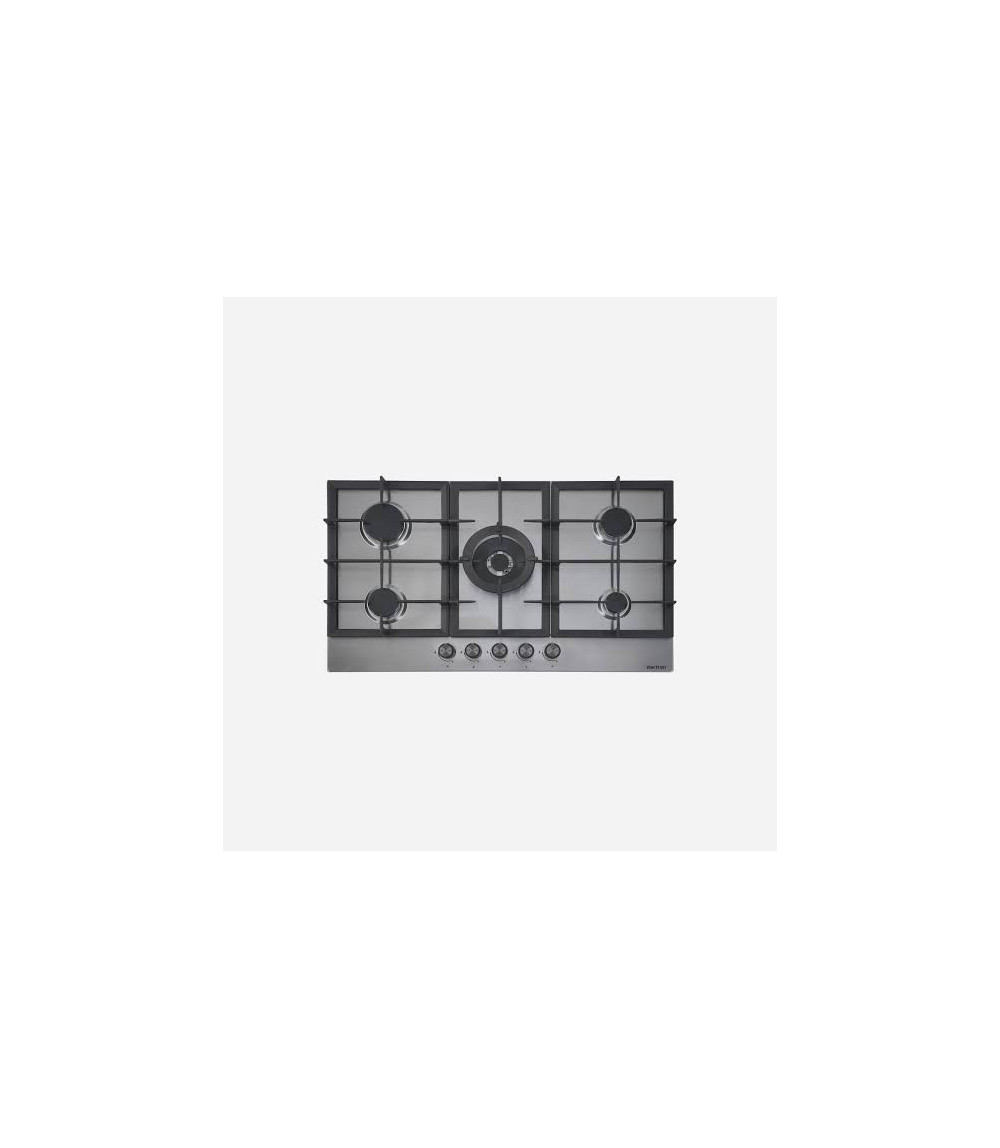 Plaque Encastrable Gaz Inox 5 Feux 70cm Elactron