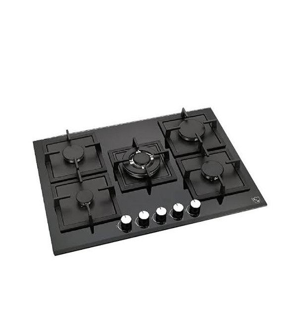 Plaque Encastrable Gaz Miroir 5 Feux 70-90cm Elactron