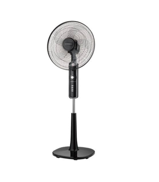 Ventilateur sur Pied Elactron Noir