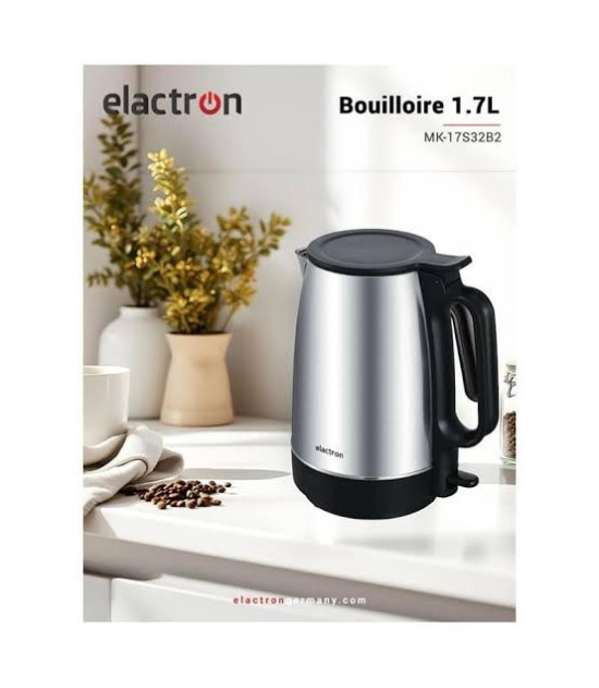 Bouilloire Électrique Inox 1.7L Elactron