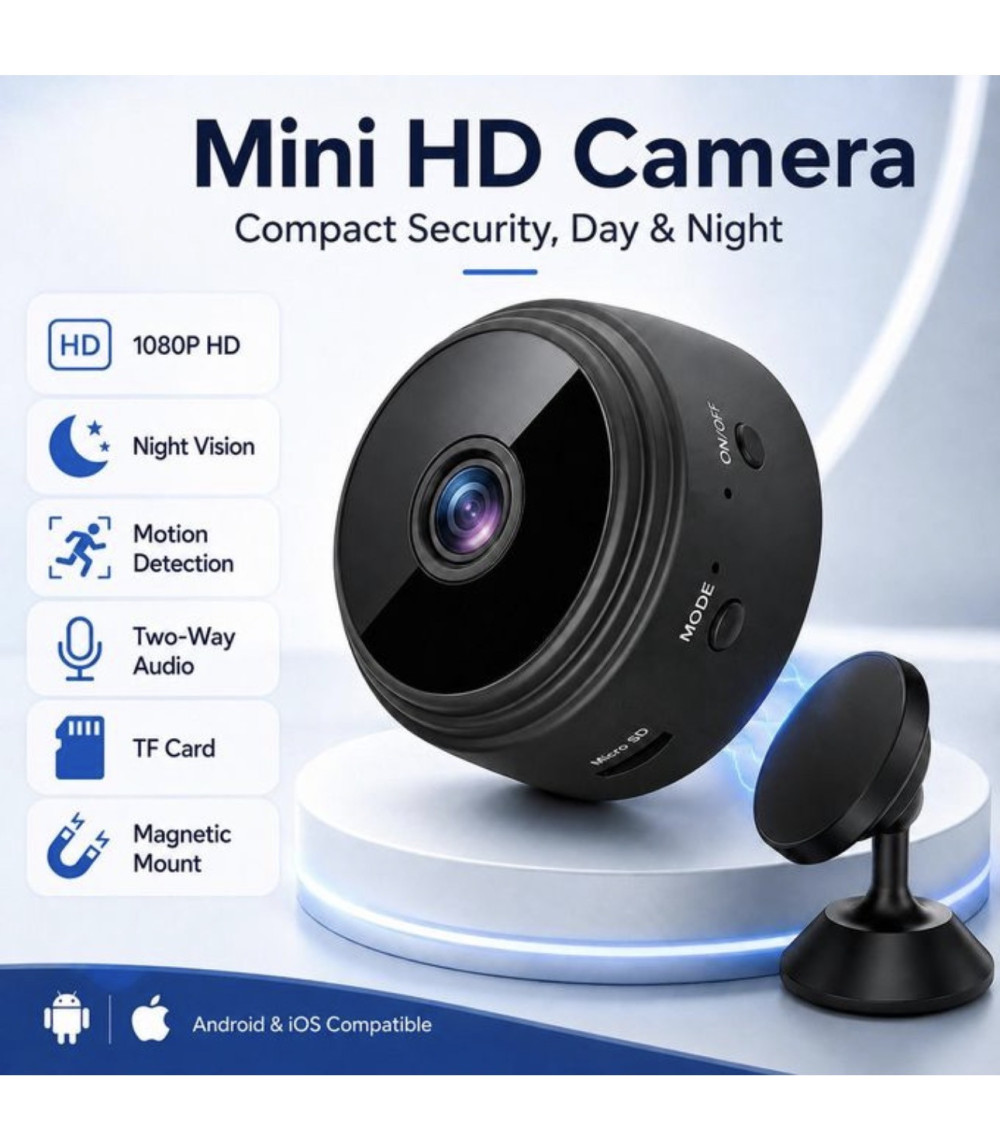 Mini Caméra HD Sans Fil