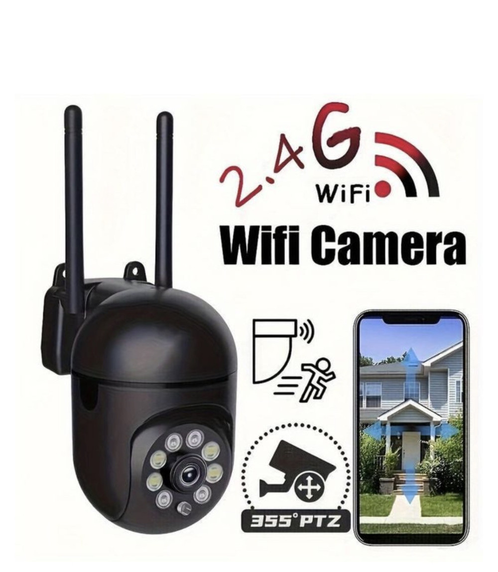 Caméra de surveillance 2.4GW-iFi,