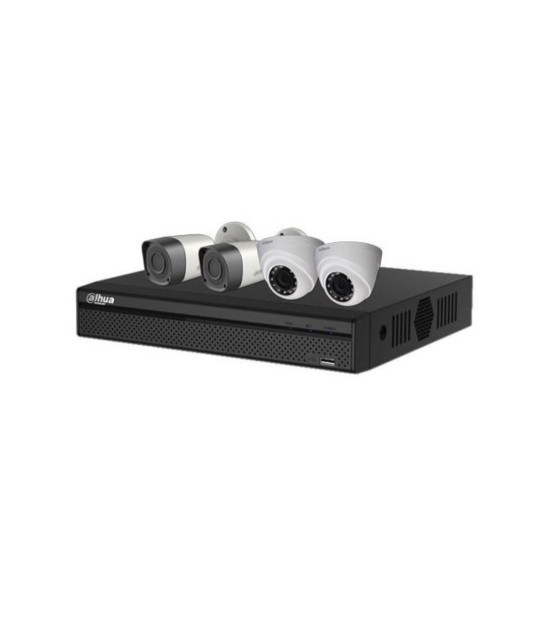 KIT VIDEO SURVEILLANCE 4 CAMERAS ET TURBO HD