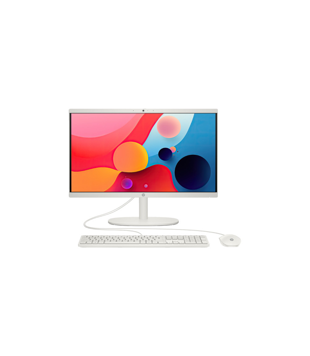 HP ALL IN ONE HP AIO 22-DG0012NH CORE I3 N300 8GB/512GB SSD 22″ BLAN