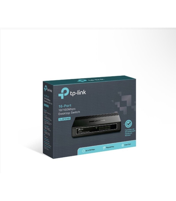 Switch TP-Link TL-SF1016D | 16 Ports Ethernet | Rapide