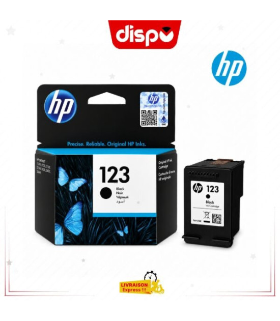 Cartouche d’Encre HP 123 Noir Originale