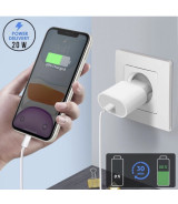 CHARGEUR ULTRA RAPIDE TYPE C VS LIGHTNING POUR TOUT IPHONE ULTRAPUISSANT
