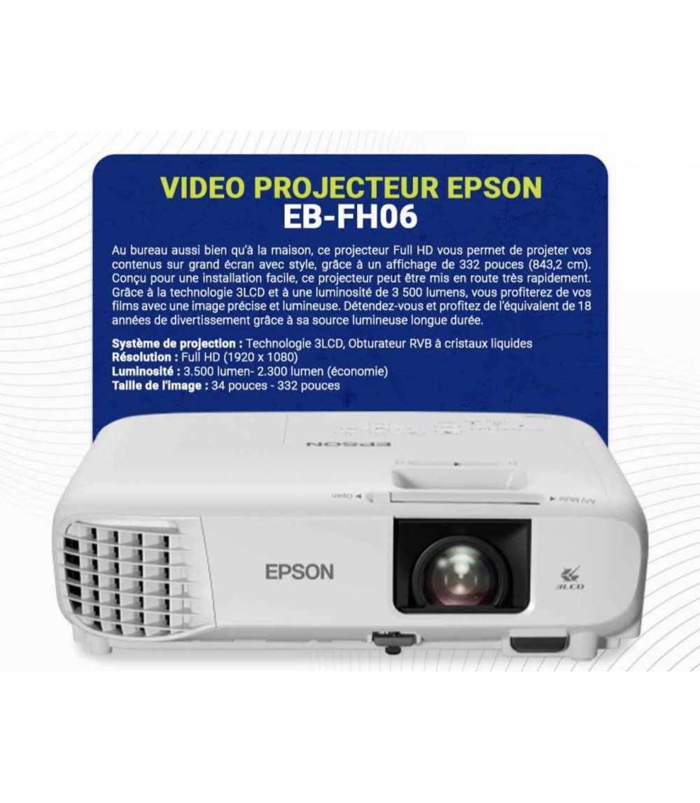 Vidéo Projection Epson
